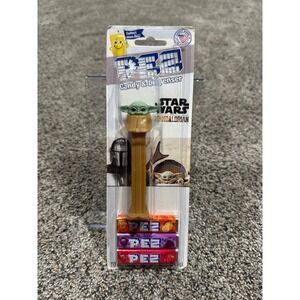 Candy Dispenser PEZ Unisex Green New Star Wars The Mandalorian Grogu OS